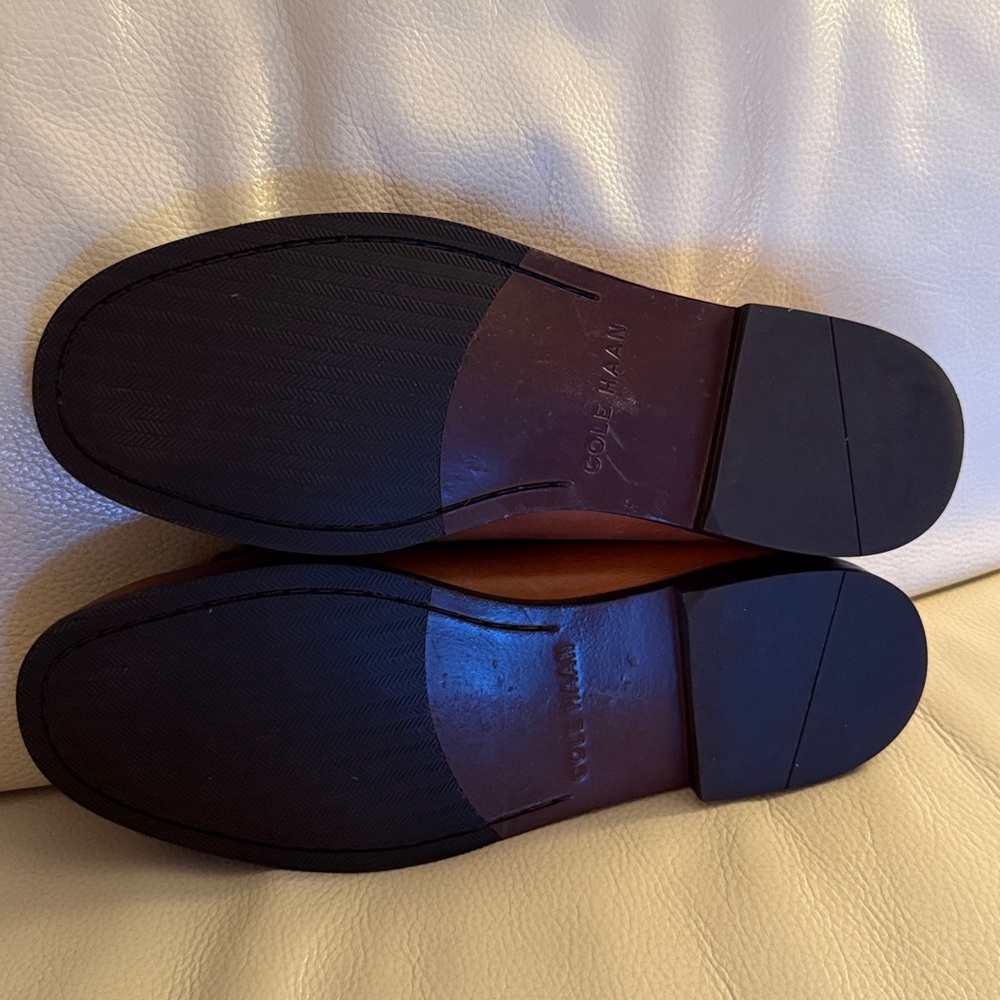 Cole Haan Brown Leather Loafers - Picture 6 of 6